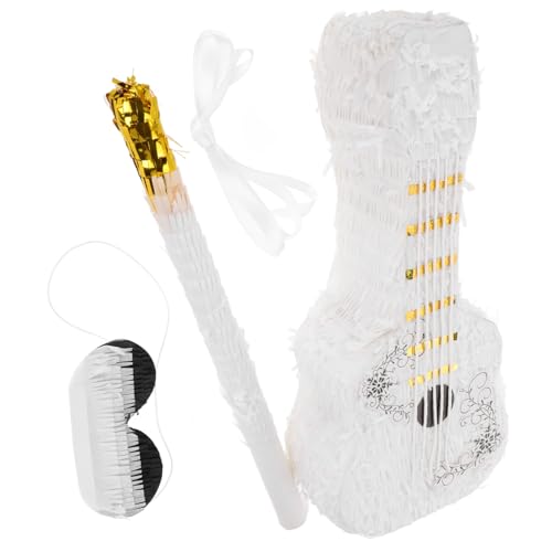 minkissy Musikalische Violin piñata mit Stab und Augenbinde Kreative Geburtstagsdeko Vielseitiger Partyspaß für Erwachsene Auffälliges Design für Motto feiern minkissy Musikalische Violin piñata mit Stab und Augenbinde Kreative Geburtstagsdeko Vielseitiger Partyspaß für Erwachsene Auffälliges Design für Motto feiern von minkissy
