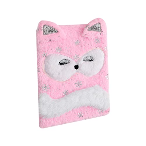 minkissy Plüsch Notizbuch Fuchs Rosa Weiches Tagebuch für Mädchen Süßes Cartoon Schreibheft Schüler Notizblock für Tagebuch Reise Kreative Glattes Liniertes minkissy Plüsch Notizbuch Fuchs Rosa Weiches Tagebuch für Mädchen Süßes Cartoon Schreibheft Schüler Notizblock für Tagebuch Reise Kreative Glattes Liniertes von minkissy