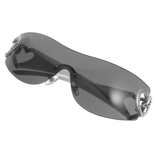 minkissy Rahmenlose Love- Frau Frauen Rahmenlose Herz- Party Gläser Männer Randlose Foto -requisiten Herz Brille Grey Stk minkissy Rahmenlose Love- Frau Frauen Rahmenlose Herz- Party Gläser Männer Randlose Foto -requisiten Herz Brille Grey Stk von minkissy