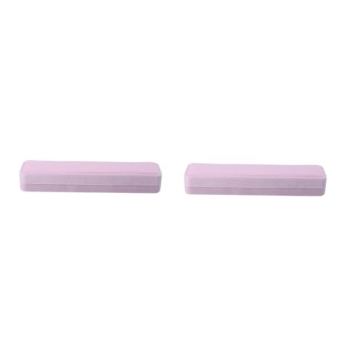 minkissy Schmuckkästchen Aus Flanell Für Halsketten Schmuckaufbewahrung Schmuckkästchen Schmuckaufbewahrungskoffer Schmuckschatullen Für Damen Rosa 2 Stück minkissy Schmuckkästchen Aus Flanell Für Halsketten Schmuckaufbewahrung Schmuckkästchen Schmuckaufbewahrungskoffer Schmuckschatullen Für Damen Rosa 2 Stück von minkissy
