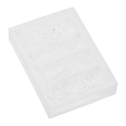 minkissy Silikon Nagelmodell Lilienblume Präzise Gravur Maniküre Schablone Chinesischer Stil Relief Nail Art Werkzeug Für Salon und Zuhause von minkissy
