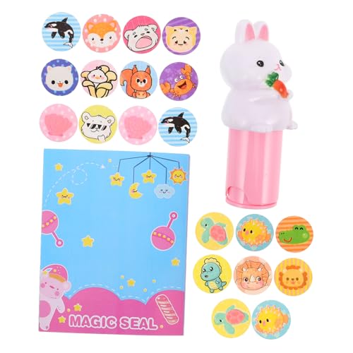 minkissy Stempelset DIY Sticker Nachfüllbarer Cartoon Stempel für Jungen Mädchen Kreatives Handwerksset mit Einzigartigen Motiven Pädagogisches Bastelspielzeug minkissy Stempelset DIY Sticker Nachfüllbarer Cartoon Stempel für Jungen Mädchen Kreatives Handwerksset mit Einzigartigen Motiven Pädagogisches Bastelspielzeug von minkissy