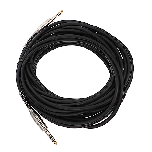 minkissy Stereo Audio Kabel für Mikrofon und Gitarre Langlebig Flexibel mit Optimaler Signalübertragung für Studio und Bühne von minkissy