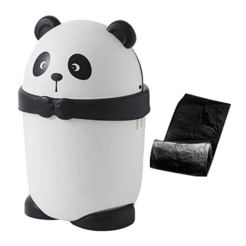 minkissy Süßer Cartoon Abfalleimer für Badezimmer Küche Wohnzimmer und Büro mit Müllbeutelrolle und Praktisch minkissy Süßer Cartoon Abfalleimer für Badezimmer Küche Wohnzimmer und Büro mit Müllbeutelrolle und Praktisch von minkissy