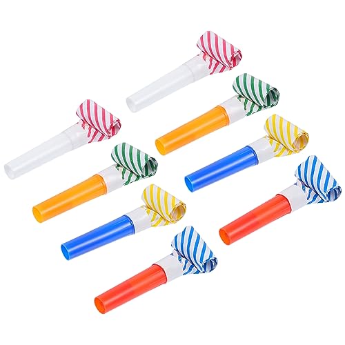 minkissy Teiliges Bunte Kinderpfeifen Partytröten Geburtstagsfeier Cheering Props Blasdrachen für Jungen Mädchen Buntes Pfeifenspielzeug für Festliche Anlässe und Sportevents minkissy Teiliges Bunte Kinderpfeifen Partytröten Geburtstagsfeier Cheering Props Blasdrachen für Jungen Mädchen Buntes Pfeifenspielzeug für Festliche Anlässe und Sportevents von minkissy