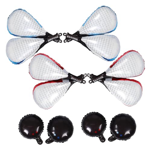 minkissy Tennis-thema Sportballons Aufblasbare Tennisballons Partydekorationen Zum Thema Tennis Aluminiumfolienballons Für Geburtstagspartys Aufblasbare Sportrequisiten Für Feiern von minkissy