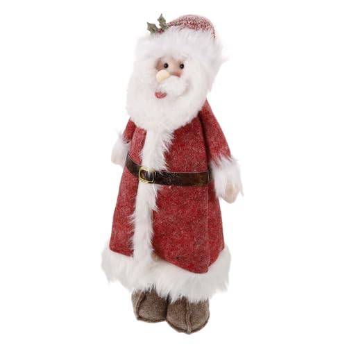 minkissy Verstellbare Weihnachtsmann Figur mit Federn Plüsch Schneemann Puppe Stehende Weihnachtsdeko für Festliche Heim und Bürogestaltung Charmante Familie und minkissy Verstellbare Weihnachtsmann Figur mit Federn Plüsch Schneemann Puppe Stehende Weihnachtsdeko für Festliche Heim und Bürogestaltung Charmante Familie und von minkissy