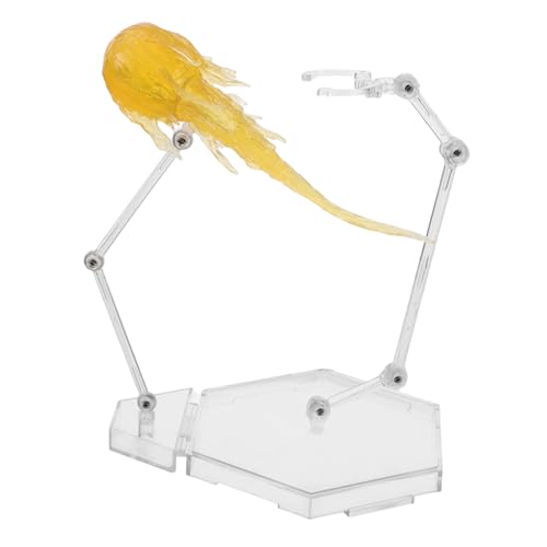minkissy Verstellbarer Action Figure Display Stand aus Langlebigem Vielseitiger Modellhalter für Sammler Einfach zu Montierender Puppenständer zur Präsentation in Vitrinen von minkissy