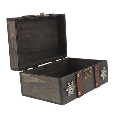 minkissy Vintage Schmuckschatulle Weihnachtsaufbewahrungstruhe Truhe mit Schloss Retro-Piraten-Schatztruhe Piggy Bank für Jungen Vintage -Schmuckhalter minkissy Vintage Schmuckschatulle Weihnachtsaufbewahrungstruhe Truhe mit Schloss Retro-Piraten-Schatztruhe Piggy Bank für Jungen Vintage -Schmuckhalter von minkissy