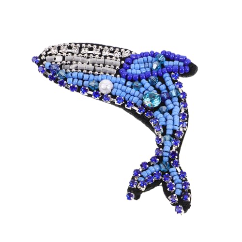 minkissy Whale -stoffaufkleber Aufnäher Für Rucksäcke Tieraufnäher Für Bekleidung Strass-applikation Süße Patches Zum Aufnähen Niedlicher Cartoon-patch Flecken Perlen Blue minkissy Whale -stoffaufkleber Aufnäher Für Rucksäcke Tieraufnäher Für Bekleidung Strass-applikation Süße Patches Zum Aufnähen Niedlicher Cartoon-patch Flecken Perlen Blue von minkissy