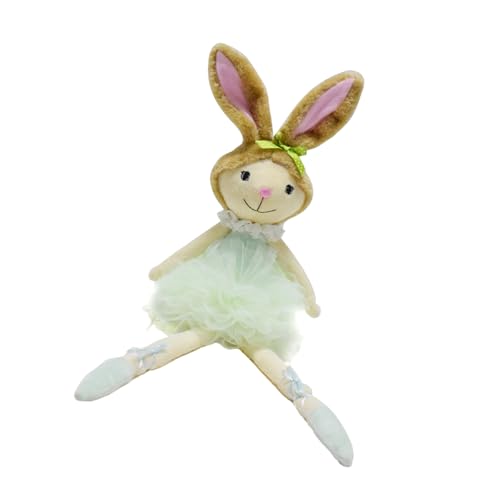mioosho Handgefertigte Plüschtiere Osterhasen Zwerge Langbeinige Hasen Puppen für Frühlingsdekoration und Feiertagsdekorationen mioosho Handgefertigte Plüschtiere Osterhasen Zwerge Langbeinige Hasen Puppen für Frühlingsdekoration und Feiertagsdekorationen von mioosho