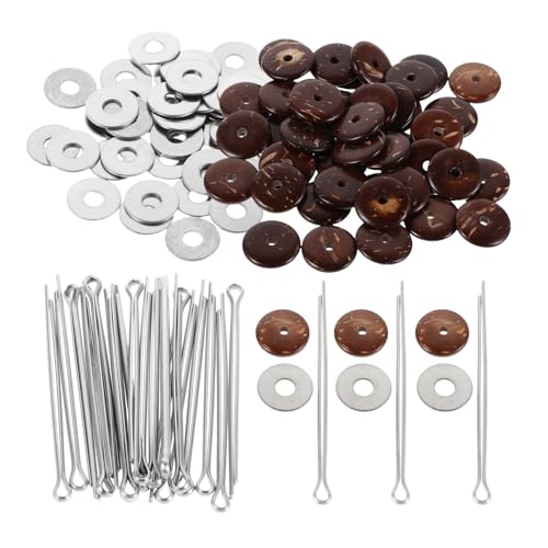 20 drehbare Gelenkverbinder für DIY-Bärpuppen-Bastelarbeiten – flexible Holzstifte für einfache Montage und Reparatur von misppro
