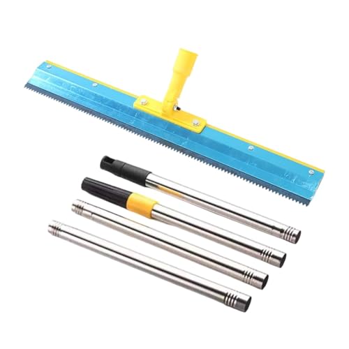 Bodenabzieher für Epoxidharz gezahnt 56 cm Metall professionell Zementbeschichtung Werkzeug für schwere Beschichtungen mit Griff Bodenabzieher für Epoxidharz gezahnt 56 cm Metall professionell Zementbeschichtung Werkzeug für schwere Beschichtungen mit Griff von misppro