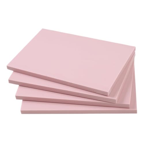 Gummi-Schnitzblöcke für Druckherstellung, einfach zu schnitzen, DIY-Gummistempel, 15 x 10 x 0,8 cm, perfekt für Anfänger und Profis, 4 Stück Gummi-Schnitzblöcke für Druckherstellung, einfach zu schnitzen, DIY-Gummistempel, 15 x 10 x 0,8 cm, perfekt für Anfänger und Profis, 4 Stück von misppro