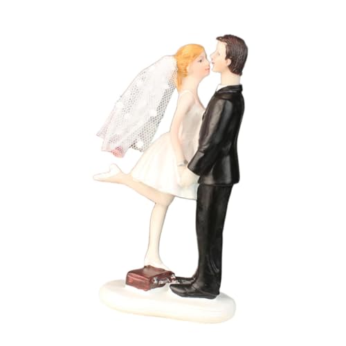 Hochzeitstortenaufsatz Braut und Bräutigam Figur Harz Paar Skulptur für Mittelstück Antrag Schlafzimmer Schreibtisch Dekoration Hochzeitstortenaufsatz Braut und Bräutigam Figur Harz Paar Skulptur für Mittelstück Antrag Schlafzimmer Schreibtisch Dekoration von misppro