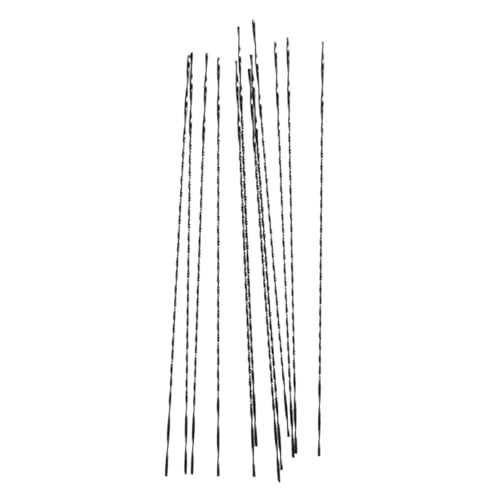 Laubsägeblätter, Ersatzteile, Karbonstahl, Spiralschneidewerkzeuge für Handwerk und Holzbearbeitung, Durchmesser 1,05 mm, 12 Stück von misppro