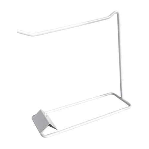 Nagelkartenhalter, Übungswerkzeug für Ohrringe, Schmuck-Organizer, Eisenregal, 20 x 7,4 x 20 cm, Weiß Nagelkartenhalter, Übungswerkzeug für Ohrringe, Schmuck-Organizer, Eisenregal, 20 x 7,4 x 20 cm, Weiß von misppro