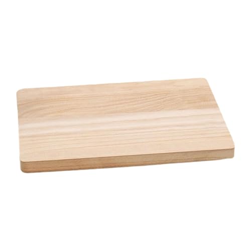 Unfertige Holzplatte für DIY-Bastelarbeiten, leere Holzblöcke zum Malen, 30x20cm oder 40x20cm, unbehandeltes Holzbrett für Modellbau und Regalteiler- 30cmx20cm von misppro