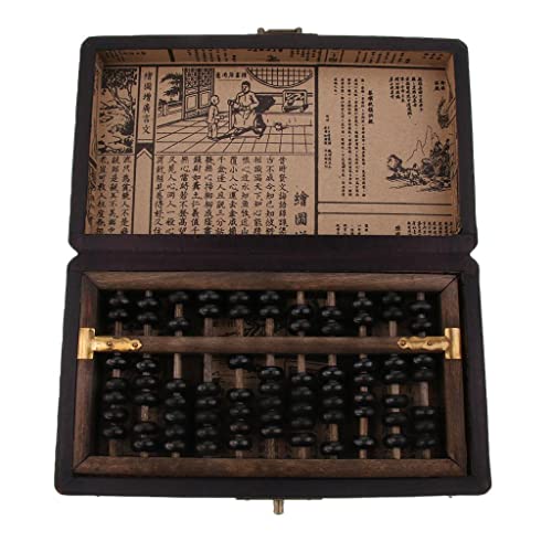 misppro 11 Spalten Vintage Chinesische Holzperle Arithmetik Abakus mit Box für Kinder Erwachsene Geschenk misppro 11 Spalten Vintage Chinesische Holzperle Arithmetik Abakus mit Box für Kinder Erwachsene Geschenk von misppro