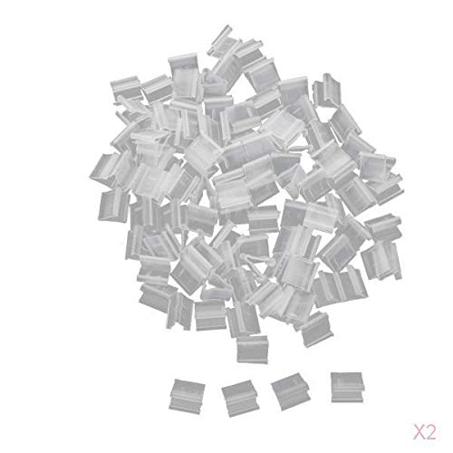 misppro 200 Stück transparente Kunststoff-Ballon-Clips zum Verschließen praktischer Clip für Geburtstagsparty, Hochzeit, Halloween-Dekorationen misppro 200 Stück transparente Kunststoff-Ballon-Clips zum Verschließen praktischer Clip für Geburtstagsparty, Hochzeit, Halloween-Dekorationen von misppro