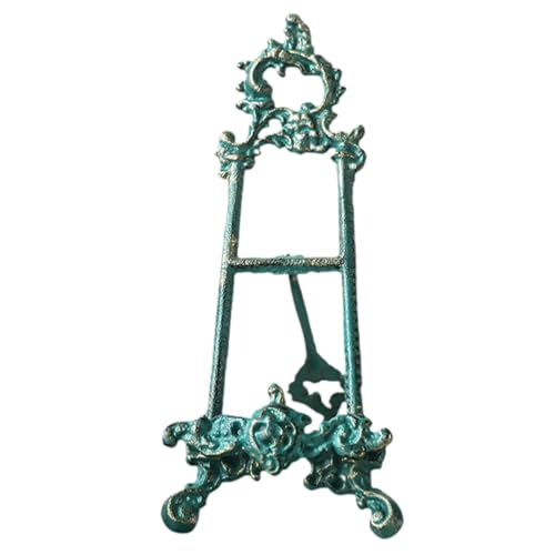 misppro Staffelei Tellerhalter Ornament Geschenke Blau Vielseitiger Eisen Bilderrahmen Ständer für Schrank Küche Tischplatte Kunst Schrank Geburtstage L - Groß misppro Staffelei Tellerhalter Ornament Geschenke Blau Vielseitiger Eisen Bilderrahmen Ständer für Schrank Küche Tischplatte Kunst Schrank Geburtstage L - Groß von misppro