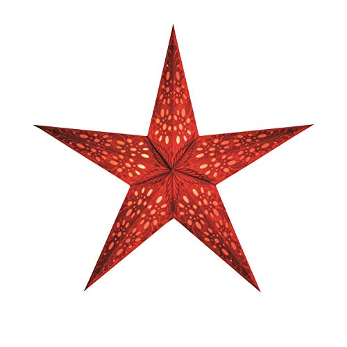 mitienda mit Liebe gemacht Papierstern Mono Red S zum Beleuchten und Aufhängen Weihnachtsstern Fensterdeko mitienda mit Liebe gemacht Papierstern Mono Red S zum Beleuchten und Aufhängen Weihnachtsstern Fensterdeko von mitienda mit Liebe gemacht