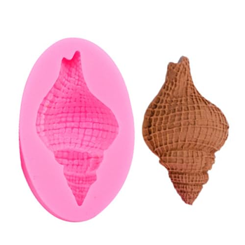 Conch Shell Silikonform für Harzarbeiten, nicht klebende Epoxidharz-Form für Bastelprojekte, Schmuckherstellung, Oceans Theme Decor, Kerzenhalter, Seifenguss, 1 Stück Conch Shell Silikonform für Harzarbeiten, nicht klebende Epoxidharz-Form für Bastelprojekte, Schmuckherstellung, Oceans Theme Decor, Kerzenhalter, Seifenguss, 1 Stück von mivceklw