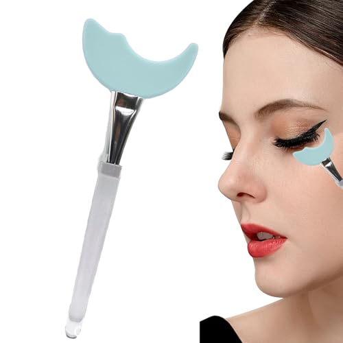Lash Guard Makeup Tool for Eyes, Reusable Silicone Eye Template Perfect for Mascara and Eyeliner, Eyelash and Brow Stencil for Beginners, Beauty Kit Accessory, 1 Piece Lash Guard Makeup Tool for Eyes, Reusable Silicone Eye Template Perfect for Mascara and Eyeliner, Eyelash and Brow Stencil for Beginners, Beauty Kit Accessory, 1 Piece von mivceklw