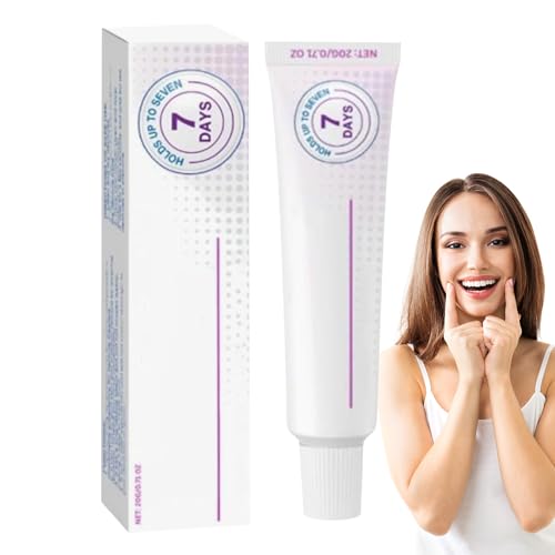 Starke Zahnzwischenräume, Cushions Fixativ-Griffe, für volle und partielle Zähne, Tight Hold und Stabilizer für Männer und Frauen, 20 g Tube, 1,18 x 4,57 Zoll Starke Zahnzwischenräume, Cushions Fixativ-Griffe, für volle und partielle Zähne, Tight Hold und Stabilizer für Männer und Frauen, 20 g Tube, 1,18 x 4,57 Zoll von mivceklw
