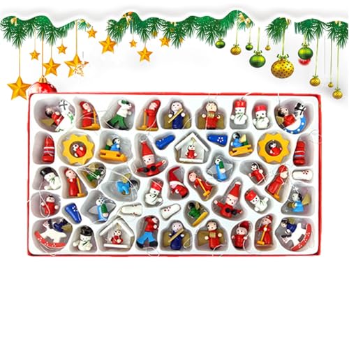 Vintage Design Weihnachtsdekorationen, Holzfiguren, Sturdy Holiday Decorations, Dekorative Festliche Holzornamente 30 x 17 x 2 cm für Feiertage, Heimdekoration, mehrfarbig Vintage Design Weihnachtsdekorationen, Holzfiguren, Sturdy Holiday Decorations, Dekorative Festliche Holzornamente 30 x 17 x 2 cm für Feiertage, Heimdekoration, mehrfarbig von mivceklw