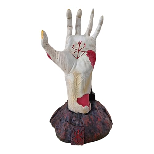 mivceklw Desk Figur, Todeshand, Spooky Resin Skulptur, Horror Craft Ornament, Gothic Halloween Decor für Desktop, Dresser, Kabinette, Garten, Entryway, Bad, Nachtstand, Shelf, 16 x 16 x 30 cm mivceklw Desk Figur, Todeshand, Spooky Resin Skulptur, Horror Craft Ornament, Gothic Halloween Decor für Desktop, Dresser, Kabinette, Garten, Entryway, Bad, Nachtstand, Shelf, 16 x 16 x 30 cm von mivceklw