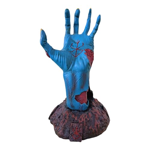 mivceklw Desk Figur, Todeshand, Spooky Resin Skulptur, Horror Craft Ornament, Gothic Halloween Decor für Desktop, Dresser, Kabinette, Garten, Entryway, Bad, Nachtstand, Shelf, 16 x 16 x 30 cm mivceklw Desk Figur, Todeshand, Spooky Resin Skulptur, Horror Craft Ornament, Gothic Halloween Decor für Desktop, Dresser, Kabinette, Garten, Entryway, Bad, Nachtstand, Shelf, 16 x 16 x 30 cm von mivceklw