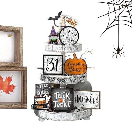 mivceklw Halloween-Dekorationen aus Holz, dekorative Mittelstücke, , Fledermäuse aus Holz – -Dekoration für Wohnzimmer Schlafzimmer Tisch mivceklw Halloween-Dekorationen aus Holz, dekorative Mittelstücke, , Fledermäuse aus Holz – -Dekoration für Wohnzimmer Schlafzimmer Tisch von mivceklw