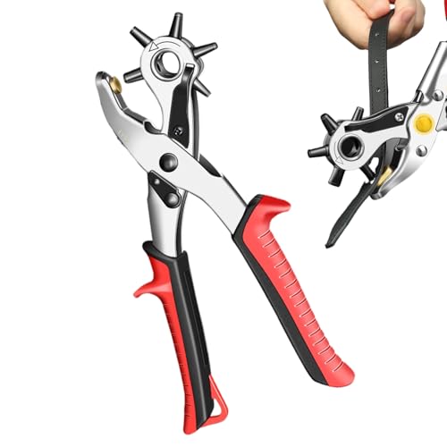 mivceklw Lochstanzer Für Leder - Robuster Lochzange Für Gürtel | Ergonomische Lochzange Mit Öseneinsatz Für Heimwerker Und Werkstätten mivceklw Lochstanzer Für Leder - Robuster Lochzange Für Gürtel | Ergonomische Lochzange Mit Öseneinsatz Für Heimwerker Und Werkstätten von mivceklw