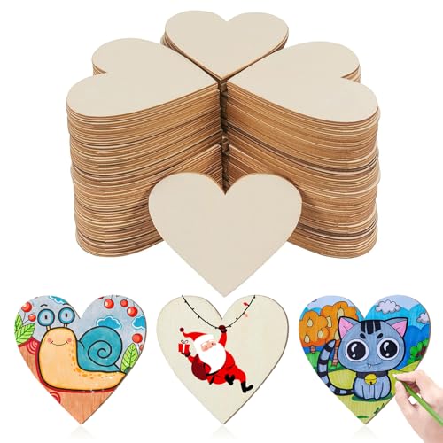 150 Stück 5cm x 3mm Holzherzen Dekoration für Hochzeit Party Malerei DIY Handwerk Tischdeko - Kleine Holzherzen zum Basteln 150 Stück 5cm x 3mm Holzherzen Dekoration für Hochzeit Party Malerei DIY Handwerk Tischdeko - Kleine Holzherzen zum Basteln von mixt
