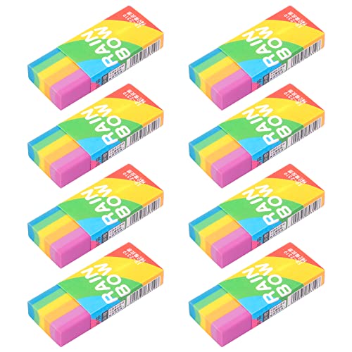 8 Stück Radiergummi Kinder, Regenbogen Radiergummi Weich Radierer Schule Radiergummi Set für mitgebsel Schulen und Büros Malerei Radiergummi Radierer kinder 8 Stück Radiergummi Kinder, Regenbogen Radiergummi Weich Radierer Schule Radiergummi Set für mitgebsel Schulen und Büros Malerei Radiergummi Radierer kinder von miying
