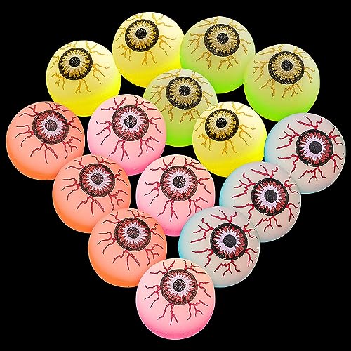 mizikuu 15 stücke Bouncy Augäpfel, Halloween Hüpfbälle Verschiedene Bunte Flummi Gruselige Augen Bälle Scary Eye bälle Partys Süßes oder Saures Goodie Bag Füllstoffe für Kinder Halloween Dekoration mizikuu 15 stücke Bouncy Augäpfel, Halloween Hüpfbälle Verschiedene Bunte Flummi Gruselige Augen Bälle Scary Eye bälle Partys Süßes oder Saures Goodie Bag Füllstoffe für Kinder Halloween Dekoration von mizikuu