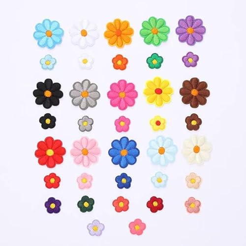 37 Stück Flicken zum Aufbügeln Blume Patches zum Aufbügeln Bügelbilder für Textilien florale Stickerei Applikation für DIY-Zubehör Hut Jeans Rucksäcke 37 Stück Flicken zum Aufbügeln Blume Patches zum Aufbügeln Bügelbilder für Textilien florale Stickerei Applikation für DIY-Zubehör Hut Jeans Rucksäcke von mkemka