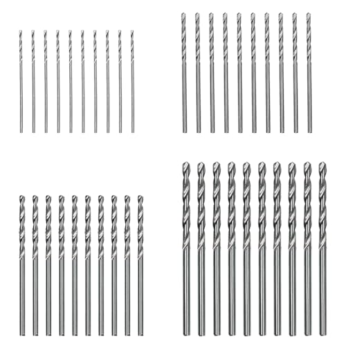 40 Stück Spiralbohrer Bits Set 0.5/1/1.5/2 mm Schnitzen Lochen Holzbohrer-Sets HSS Micr Bohrer Hss Twist Drill Mini Metallbohrer Set für Holz Metall Kunststoff 40 Stück Spiralbohrer Bits Set 0.5/1/1.5/2 mm Schnitzen Lochen Holzbohrer-Sets HSS Micr Bohrer Hss Twist Drill Mini Metallbohrer Set für Holz Metall Kunststoff von mkemka