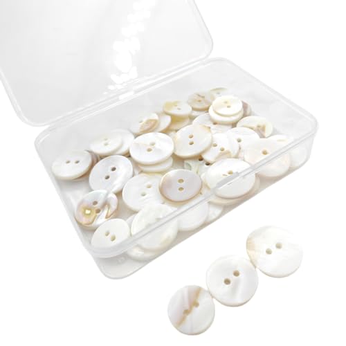 45 Stück Perlmutt Knöpfe Naturmuschelknöpfe 15/18/20mm Natürlich Schimmernde Perlmuttknöpfe Weiße Flache Natürliche Muschelknöpfe Knöpfe Perlmuttknöpfe für Kleidung Handwerk Nähen Scrapbooking 45 Stück Perlmutt Knöpfe Naturmuschelknöpfe 15/18/20mm Natürlich Schimmernde Perlmuttknöpfe Weiße Flache Natürliche Muschelknöpfe Knöpfe Perlmuttknöpfe für Kleidung Handwerk Nähen Scrapbooking von mkemka