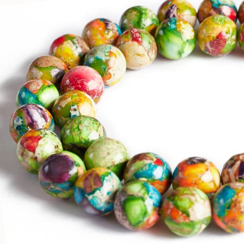 100 Stück 8 mm bunte kaiserliche Türkisperlen, natürliche Edelsteine, lose Perlen zum Basteln und zur Schmuckherstellung 100 Stück 8 mm bunte kaiserliche Türkisperlen, natürliche Edelsteine, lose Perlen zum Basteln und zur Schmuckherstellung von mkslksbhnxl