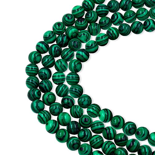 100 Stück 8 mm runde synthetische Pfauenquarz-Perlen für Schmuckherstellung, Bastelarbeiten, Design mit 10 m langer Stretchschnur 100 Stück 8 mm runde synthetische Pfauenquarz-Perlen für Schmuckherstellung, Bastelarbeiten, Design mit 10 m langer Stretchschnur von mkslksbhnxl
