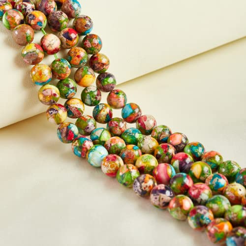 45 Stück 8 mm natürliche bunte Imperial Türkis Perlen Edelstein rund lose für Schmuckherstellung 45 Stück 8 mm natürliche bunte Imperial Türkis Perlen Edelstein rund lose für Schmuckherstellung von mkslksbhnxl