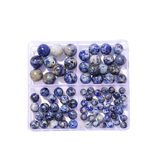 6–12 mm große, natürliche blaue Sodalith-Stein-Perlen-Set, rund, echter Stein, glatte Perlen, lose Edelsteine, DIY-Perle für Armbänder, Halsketten, Ohrringe, Schmuckherstellung 6–12 mm große, natürliche blaue Sodalith-Stein-Perlen-Set, rund, echter Stein, glatte Perlen, lose Edelsteine, DIY-Perle für Armbänder, Halsketten, Ohrringe, Schmuckherstellung von mkslksbhnxl