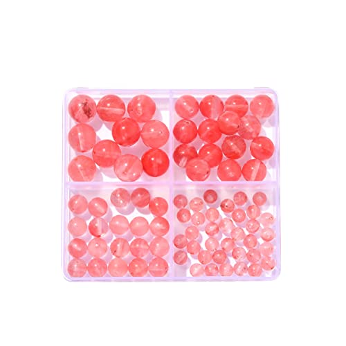 6–12 mm große, natürliche rote Wassermelonen-Steinperlen, rund, echter Stein, glatte Perlen, lose Edelsteine, DIY-Perle für Armbänder, Halsketten, Ohrringe, Schmuckherstellung 6–12 mm große, natürliche rote Wassermelonen-Steinperlen, rund, echter Stein, glatte Perlen, lose Edelsteine, DIY-Perle für Armbänder, Halsketten, Ohrringe, Schmuckherstellung von mkslksbhnxl