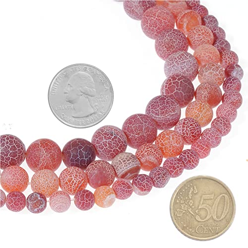 6 mm natürlicher orangefarbener mattierter Achat-Edelstein, rund, lose Perlen, Kristallstein, Armband, Halskette, Zubehör, Basteln für Schmuckherstellung, DIY, 1 Strang, 38,1 cm 6 mm natürlicher orangefarbener mattierter Achat-Edelstein, rund, lose Perlen, Kristallstein, Armband, Halskette, Zubehör, Basteln für Schmuckherstellung, DIY, 1 Strang, 38,1 cm von mkslksbhnxl