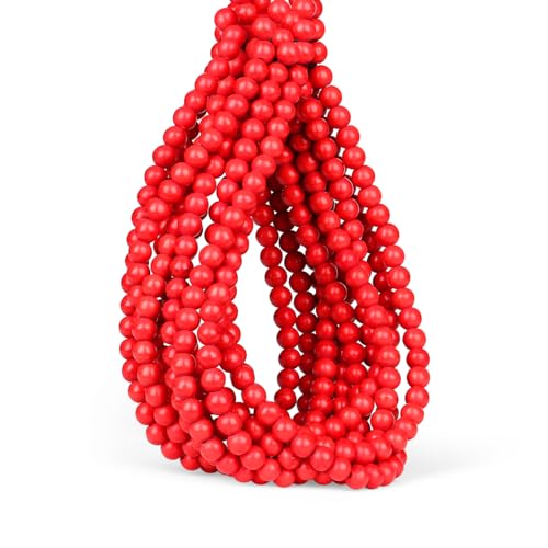 Rote Türkisperlen, 8 mm, Kristallperlen, 100 Stück, Natursteinperlen, runde lose Edelsteinperlen für Armbandperlen zur Schmuckherstellung Rote Türkisperlen, 8 mm, Kristallperlen, 100 Stück, Natursteinperlen, runde lose Edelsteinperlen für Armbandperlen zur Schmuckherstellung von mkslksbhnxl