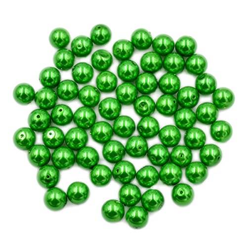 Tschechische Glasperlen, rund, lose Perlen, 3 mm, Grün, 200 Stück von mkslksbhnxl