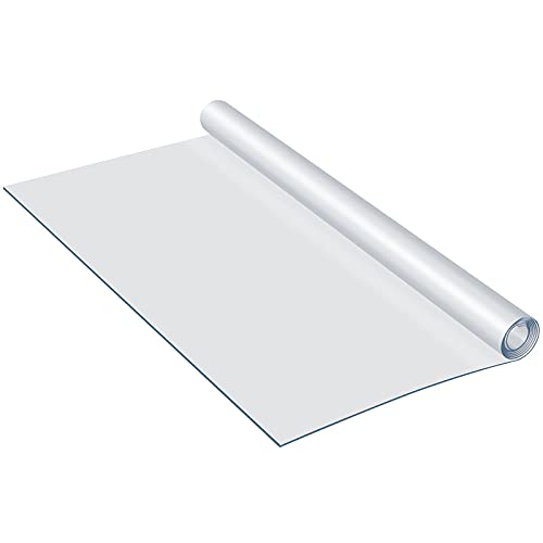 Tischfolie Transparent, Durchsichtig Abwaschbar PVC Wasserabweisend Tischdecken Für Tisch, Couchtisch, Restaurant, Küche Thickness 0.8mm 80x150cm/31.50x59.06in Tischfolie Transparent, Durchsichtig Abwaschbar PVC Wasserabweisend Tischdecken Für Tisch, Couchtisch, Restaurant, Küche Thickness 0.8mm 80x150cm/31.50x59.06in von moaupr
