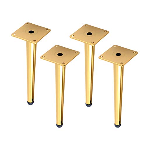 moaupr 4 Möbelfüße Möbelbeine Tischbeine aus Metall Stützfüße Sofa Füße Kabinettfüße Möbelfüße ersetzen Möbel Zubehör,Gold 17cm/6.6in moaupr 4 Möbelfüße Möbelbeine Tischbeine aus Metall Stützfüße Sofa Füße Kabinettfüße Möbelfüße ersetzen Möbel Zubehör,Gold 17cm/6.6in von moaupr
